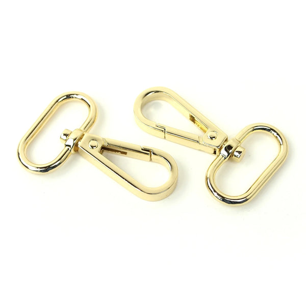 Sallie Tomato - Gold 1in Swivel Hooks (2 ct)