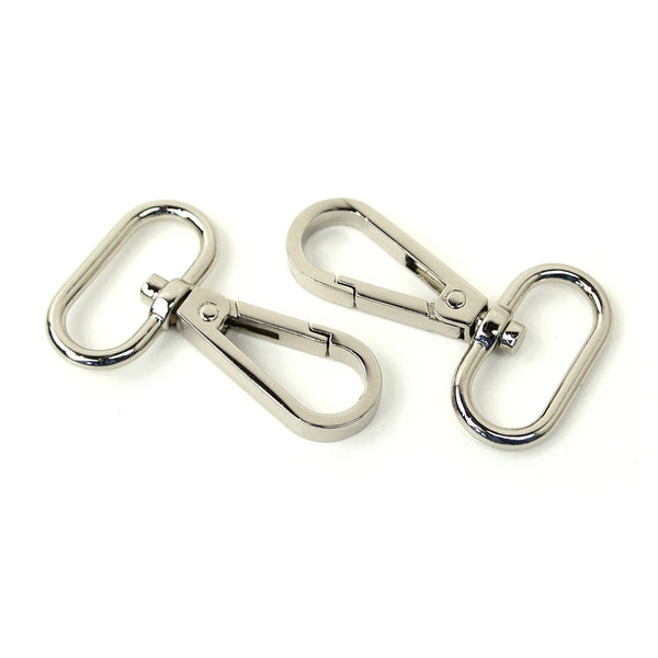 Sallie Tomato - Nickel 1in Swivel Hooks (2 ct)