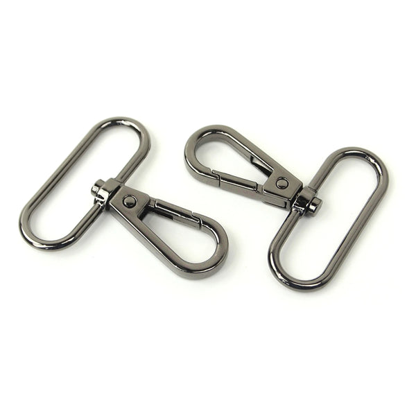 Sallie Tomato - Gunmetal 1.5in Swivel Hooks (2 ct)