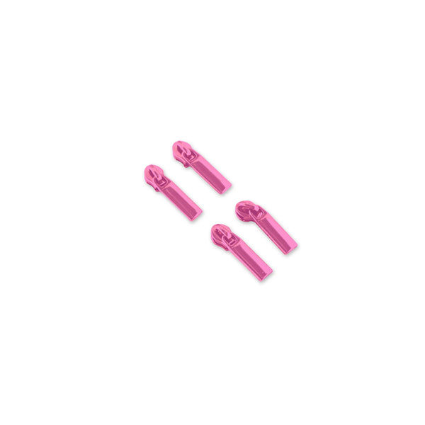 Sallie Tomato - Tula Pink #5 Rectangle Zipper Pulls (4 ct)
