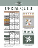 Sew & Sew Quilting Co. - Uprise Quilt - Paper Pattern