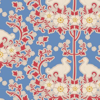 Tilda - Jubilee -  Duck Nest Blue Fabric