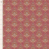 Tilda - Sanctuary - Adina Maroon Fabric