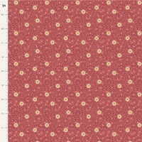 Tilda - Sanctuary - Daisydream Rhubarb Fabric