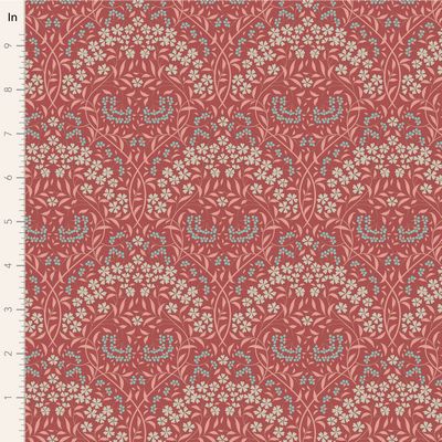 Tilda - Sanctuary - Larissa Rhubarb Fabric