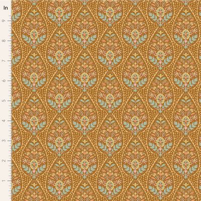 Tilda - Sanctuary - Adina Ochre Fabric