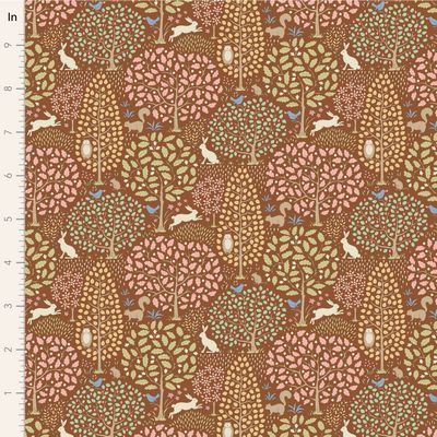 Tilda - Sanctuary - Caramel Fabric