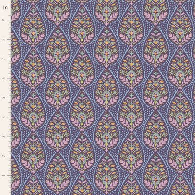 Tilda - Sanctuary - Adina Eggplant Fabric