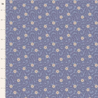 Tilda - Sanctuary - Daisydream Pitch Blue Fabric