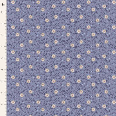 Tilda - Sanctuary - Daisydream Pitch Blue Fabric