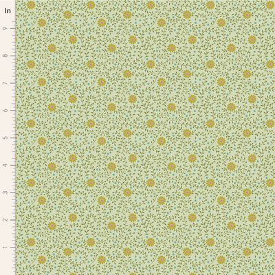 Tilda - Sanctuary - Daisydream Pistachio Fabric