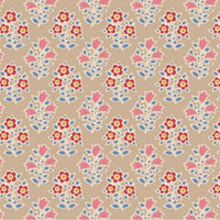 Tilda - Jubilee -  Farm Flowers Blenders Sand Fabric