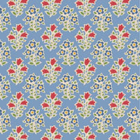 Tilda - Jubilee -  Farm Flowers Blenders Light Blue Fabric