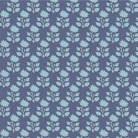 Tilda - Sanctuary - Mira Blender Blue Fabric