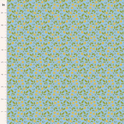 Tilda - Sunday Brunch - Tipsy Blender Sky Fabric