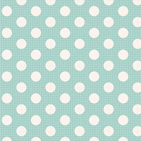 Tilda - Medium Dots - Teal Fabric