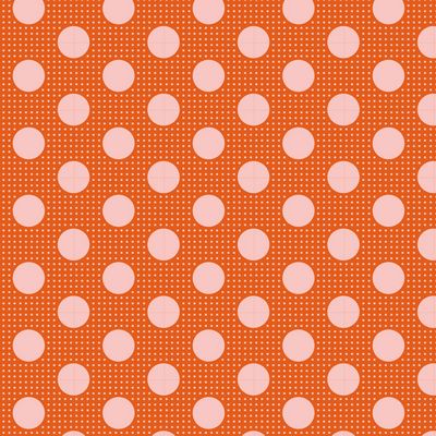 Tilda - Medium Dots - Ginger Fabric