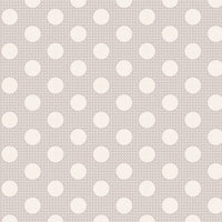 Tilda - Medium Dots - Light Grey Fabric