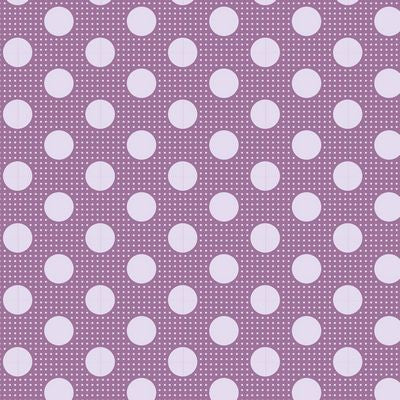 Tilda - Medium Dots - Lilac Fabric