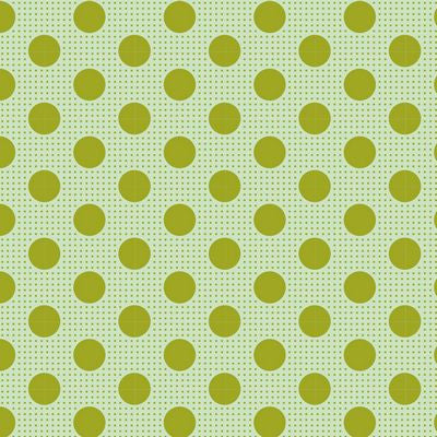 Tilda - Medium Dots - Green Fabric