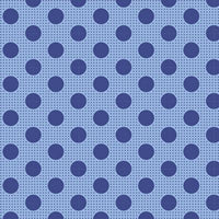 Tilda - Medium Dots -  Denim Blue Fabric