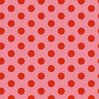 Tilda - Medium Dots - Salmon Fabric