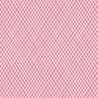 Tilda - Basic Classics - Crisscross Pink Fabric