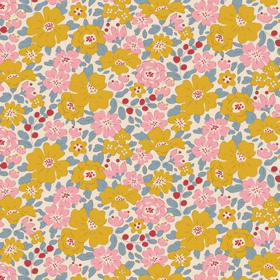 Tilda - Creating Memories - Harper Yellow Fabric