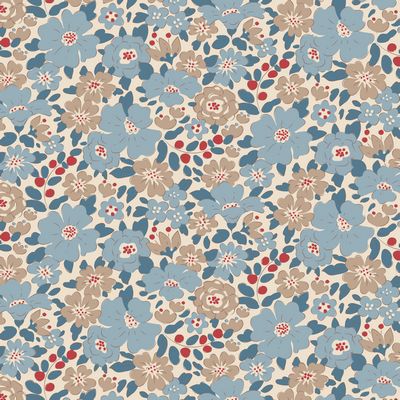 Tilda - Creating Memories - Harper Blue Fabric