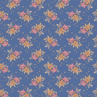 Tilda - Creating Memories - Frida Blue Fabric