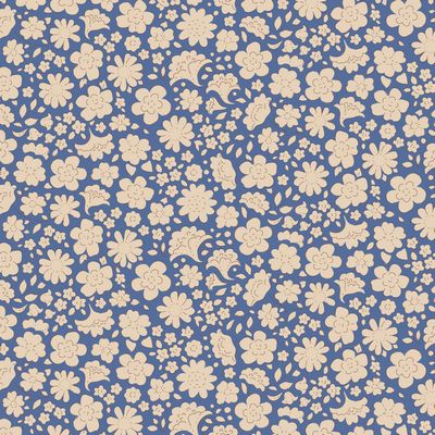 Tilda - Creating Memories - Carla Blue Fabric