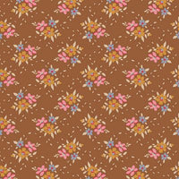 Tilda - Creating Memories - Frida Brown Fabric