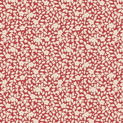 Tilda - Creating Memories - Avery Red Fabric