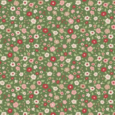 Tilda - Creating Memories - Evie Green Fabric