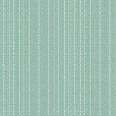 Tilda - Creating Memories - Woven Seamstripe Teal Fabric