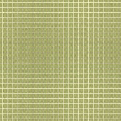 Tilda - Creating Memories - Woven Plaid Pea Green Fabric