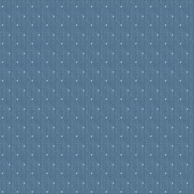 Tilda - Creating Memories - Woven Tinydot Blue Fabric