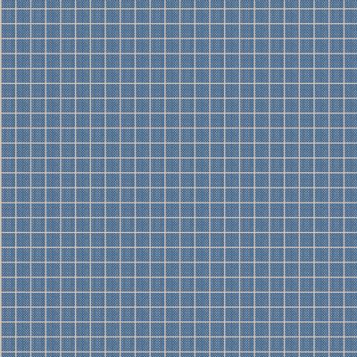 Tilda - Creating Memories - Woven Plaid Blue Fabric