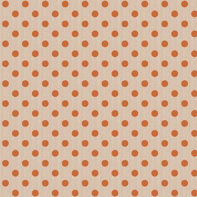 Tilda - Creating Memories - Woven Polkadot Ginger Fabric