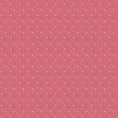 Tilda - Creating Memories - Woven Tinydot Red Fabric