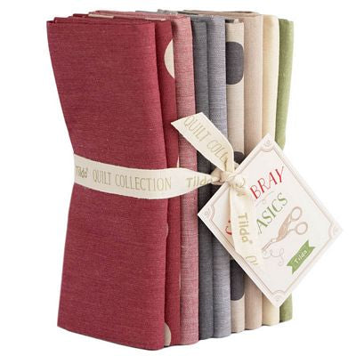 Tilda - Seasonal Chambray Winter Hues Fat Quarter Bundle