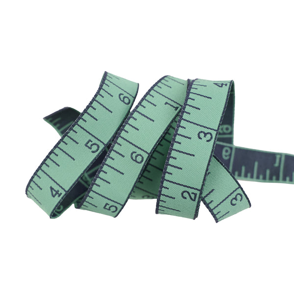 Renaissance Ribbons - Tula Pink Measure Twice Ribbon - Rainy Day