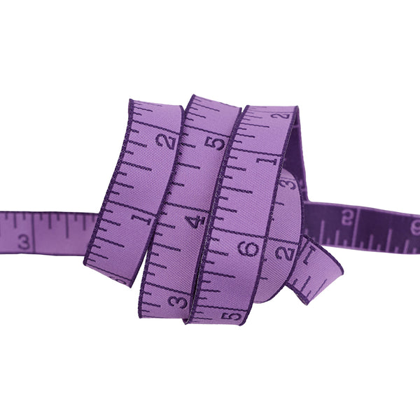 Renaissance Ribbons - Tula Pink Measure Twice Ribbon - Foxglove
