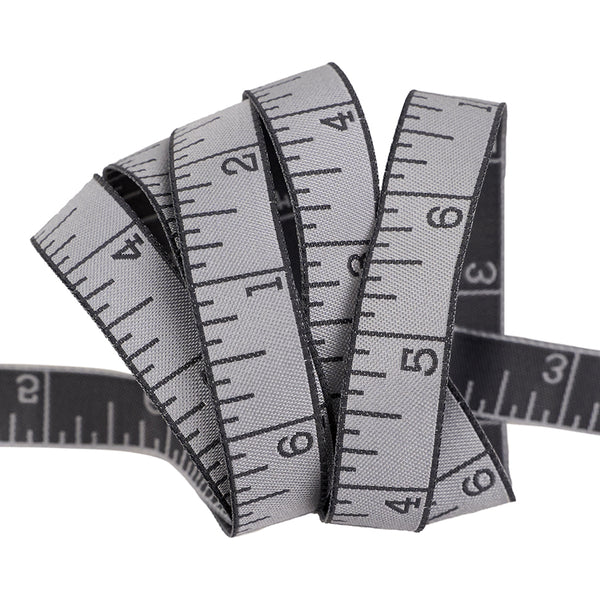 Renaissance Ribbons - Tula Pink Measure Twice Ribbon - Shadow
