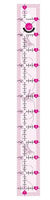 Tula Pink Hardware - 1.5in by 12.5in Non Slip Bee Quilt Ruler
