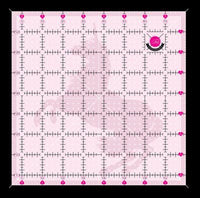 Tula Pink Hardware - 8.5 inch Square Non Slip Unicorn Quilt Ruler