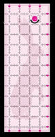 Tula Pink Hardware - 4.5in by 12.5in Non Slip Rabbit Quilt Ruler