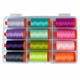 Aurifil - Tula Pink Untamed 50wt + Neon Threads (12 Count)