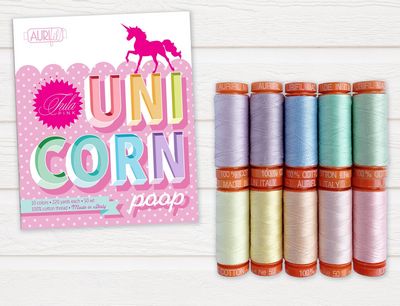 Aurifil - Tula Pink Unicorn Poop Threads