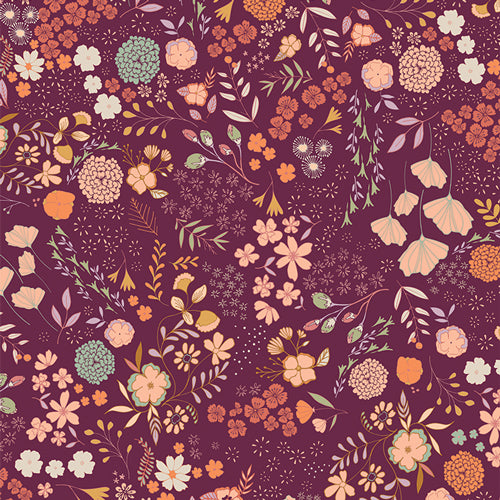 Art Gallery Fabrics - Crafting Magic - Blooming Ground Five Fabric